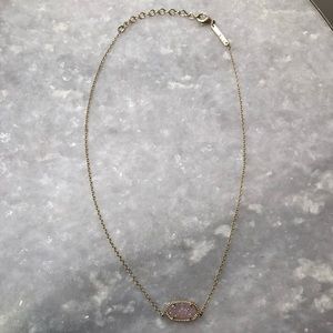 Kendra Scott Elisa gold pendant necklace